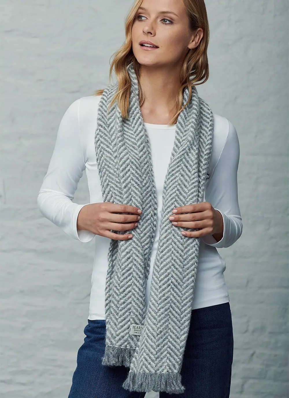 MICRO PLEAT SCARF COUNTRY DIARIES
